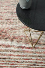 5x8 and 8x10 Hand Made Blue Woolen Chunky and Soft Area Rug | JOY3