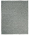5x8 and 8x10 Solid Gray Chunky Handwoven Wool Area Rug, Layering Rug | TRD2381