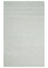 5x8 and 8x10 Solid Ivory Chunky Handwoven Wool Area Rug, Layering Rug | TRD2380