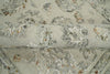 5x8 Hand Hooked Beige and Silver Wool Textured Loop Area Rug | GAR2