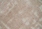 5x8 Hand Knotted Tan and Ivory Modern Abstract Contemporary Recycled Silk Area Rug
