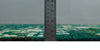 5x8 Hand Knotted Teal Green, Olive and Beige Modern Abstract Contemporary Recycled Silk Area Rug | OP130