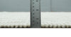 5x8 Hand woven tribal Woolen Chunky and Soft White and Beige Wool Area Rug | TRDMA17