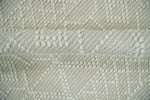 5x8 Hand woven tribal Woolen Chunky and Soft White and Beige Wool Area Rug | TRDMA17