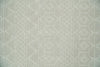 5x8 Hand woven tribal Woolen Chunky and Soft White and Beige Wool Area Rug | TRDMA17