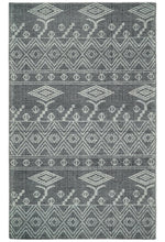 5x8 Hand woven tribal Woolen Chunky and Soft White and Black Wool Area Rug | TRDMA18