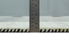 5x8 Ivory, Gray and Black Striped Wool Hand Woven Southwestern Gabbeh Rug | KNT18