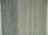 5x8 Ivory, Gray and Black Striped Wool Hand Woven Southwestern Gabbeh Rug | KNT18