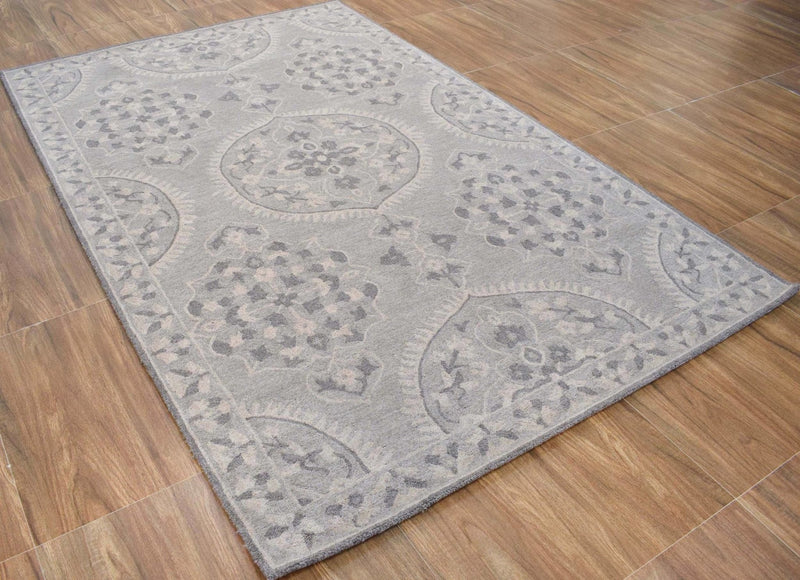 5x8 Rug | Traditional Handmade Acrylic wool Area Rug | The Rug Decor | TRD631158