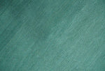 5x8 Teal, Olive and Brown Tradition Floral Boarder Hand knotted Wool and Art Silk Area Rug