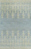 5x8 Handmade Minimal Design Wool Area Rug