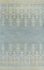 5x8 Handmade Minimal Design Wool Area Rug