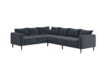 The Essential Corner Sectional (6 Seat) in Recycled Velvet