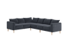 The Essential Corner Sectional (6 Seat) in Recycled Velvet