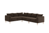 The Essential Corner Sectional (6 Seat) in Recycled Velvet