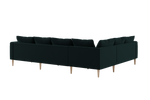 The Essential Corner Sectional (6 Seat) in Recycled Velvet