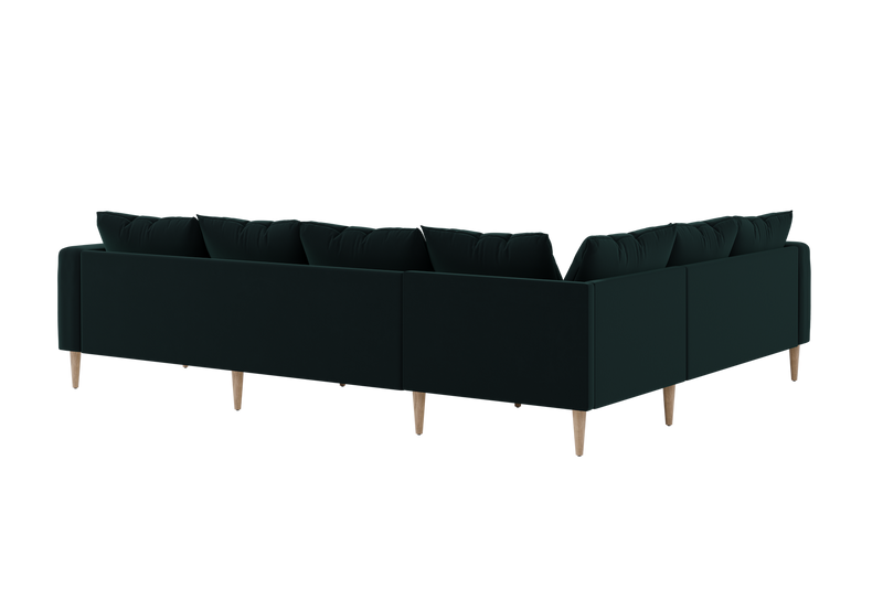 The Essential Corner Sectional (6 Seat) in Recycled Velvet