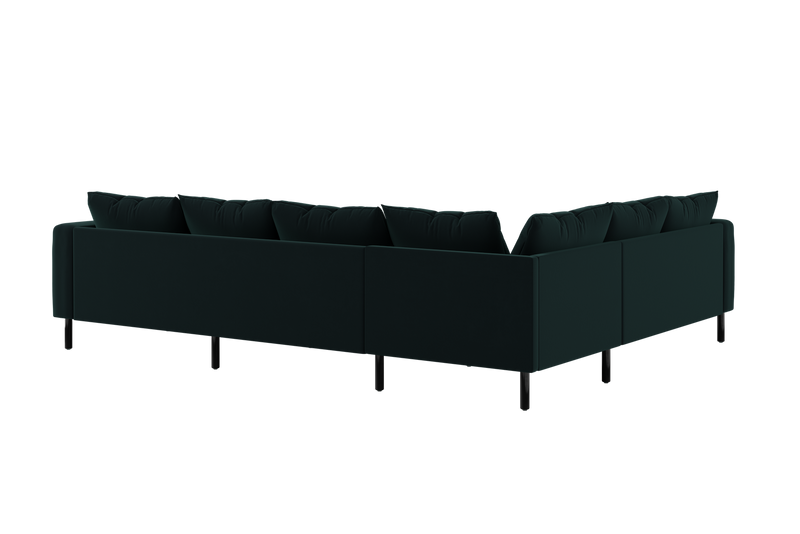 The Essential Corner Sectional (6 Seat) in Recycled Velvet