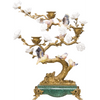 Lovecup Birds in a Gold Tree Figurine Candle Holder L357