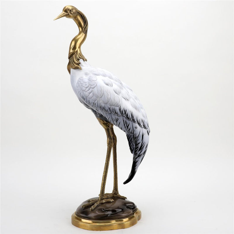 Lovecup Bronze Shore Bird Figurine L376