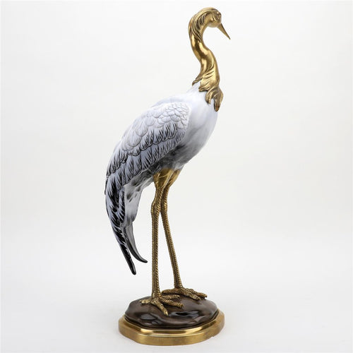 Lovecup Bronze Shore Bird Figurine L376