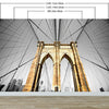 New York City Brooklyn Bridge Wall Mural #6042