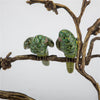 Lovecup Porcelain Birds on Tree Branch Bronze L001