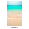 Tropical White Sand Paradise Beach Ocean Wave Scenery Wall Mural. #6201