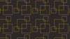 Dark Brown and Gold Square Geometric Pattern Peel and Stick Wallpaper | Removable Wall Mural #6215