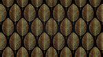Gold Leave Autumn Pattern Peel and Stick Wallpaper | Removable Wall Mural #6217