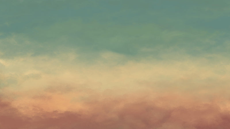 Cloud Wallpaper Wall Art Decor. Pastel Cloudscape Wallpaper. #6235