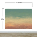 Cloud Wallpaper Wall Art Decor. Pastel Cloudscape Wallpaper. #6235