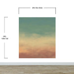 Cloud Wallpaper Wall Art Decor. Pastel Cloudscape Wallpaper. #6235