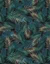 Tropical Palm Leave Pattern Peel and Stick Wall Mural. #6264