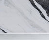 Black and White Marble Stone Granite Slate Wall Mural. Peel and Stick. #6273
