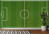 Soccer Field Wallpaper. Football Pitch Wallpaper. Peel and Stick Wall Mural. Soccer Stadium Wallpaper. #6465