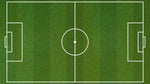 Soccer Field Wallpaper. Football Pitch Wallpaper. Peel and Stick Wall Mural. Soccer Stadium Wallpaper. #6465
