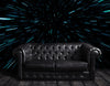 Lightspeed Through Hyperspace Wall Mural. Peel and Sticker Wallpaper. #6286
