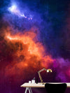 Space Galaxy Nebula Wall Mural Peel and Sticker Wallpaper. #6295