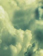 Dreamy Cloudy Night Among the Stars Wall Mural. Abstract Night Sky, Stars and Clouds. Peel and Stick Wallpaper. #6300