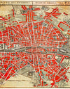 Vintage Map of Paris Wall Mural. Plattegrond van Parijs (ca. 1721–1774) by Guillaume Delisle. #6312