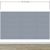 Modern Geometric Shape Pattern Wall Mural. Minimalist Mosaic Square Box Shape Bauhaus Pattern. #6328