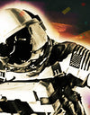 Astronaut Flowing in Space Wall Mural. NASA photo of Astronaut Edward H. White II in space. Peel and Stick Wallpaper. #6359