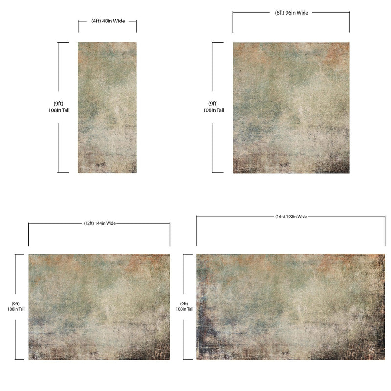 Rustic Concrete Wallpaper Wall Decor. Modern Minimalistic Self Adhesive Peel and Stick Wall Mural. #6367