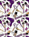 Cosmetic Beauty Room Wall Decor Mural. Fashionista Girl’s Room Decor. Makeup Vanity Decor. Peel and Stick Wallpaper. #6381