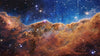 Cosmic Cliffs in the Carina Nebula Photo (NIRCam Image) from NASA, ESA, CSA, STScI. Galaxy Nebula Space Wall Mural | Peel and Stick Wallpaper.  #6421