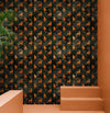 Deer Silhouette Camouflage Wall Mural. Military Theme / Hunter Home Decor. Peel and Stick Wallpaper. #6436