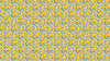 Yellow Floral Flower Background Pattern Wall Mural. #6456