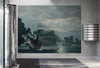The Island of Tortosa from Views in the Ottoman Dominions Illustration Wall Mural. Sailing through the Mediterranean Islands. #6457