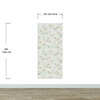 White Magnolia Wall Mural Peel and Stick Wallpaper. #6477
